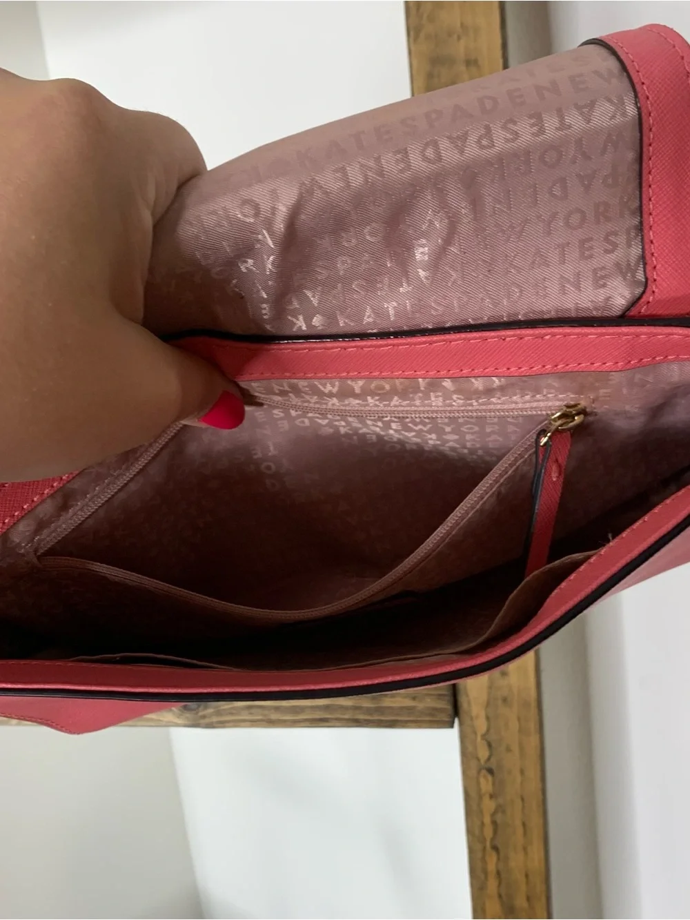Kate Spade Pink Crossbody Shoulder Bag